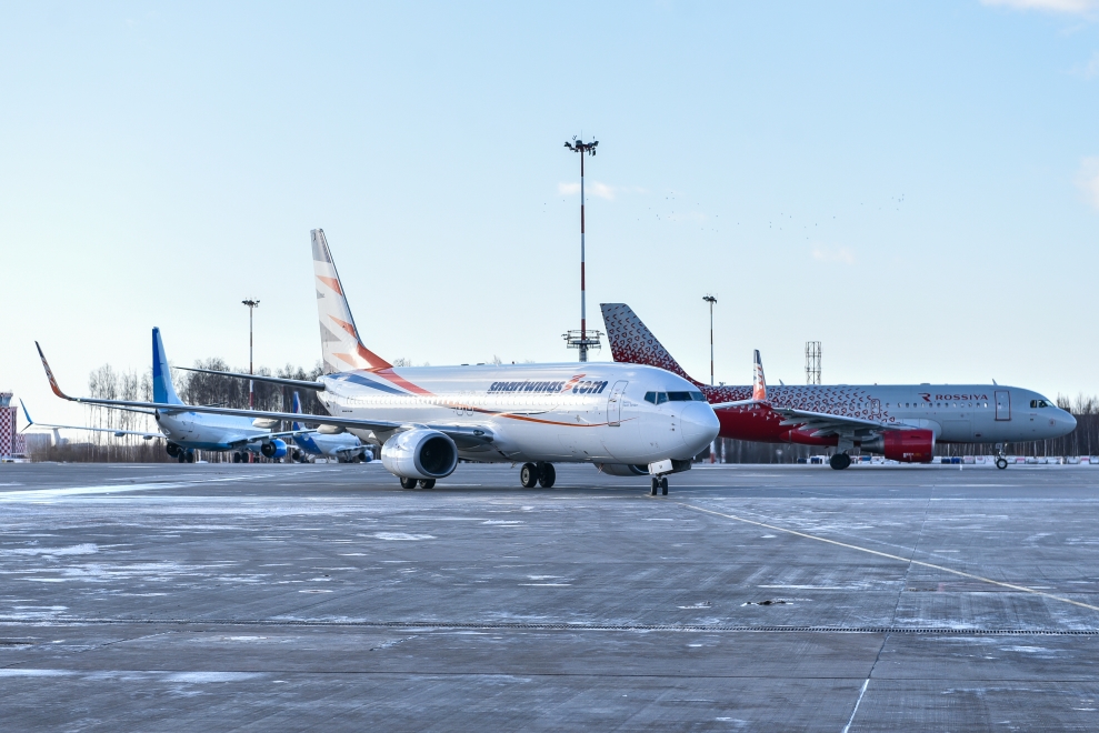 Аэропорт Пулково за I квартал 2019 года увеличил пассажиропоток на 14,7%