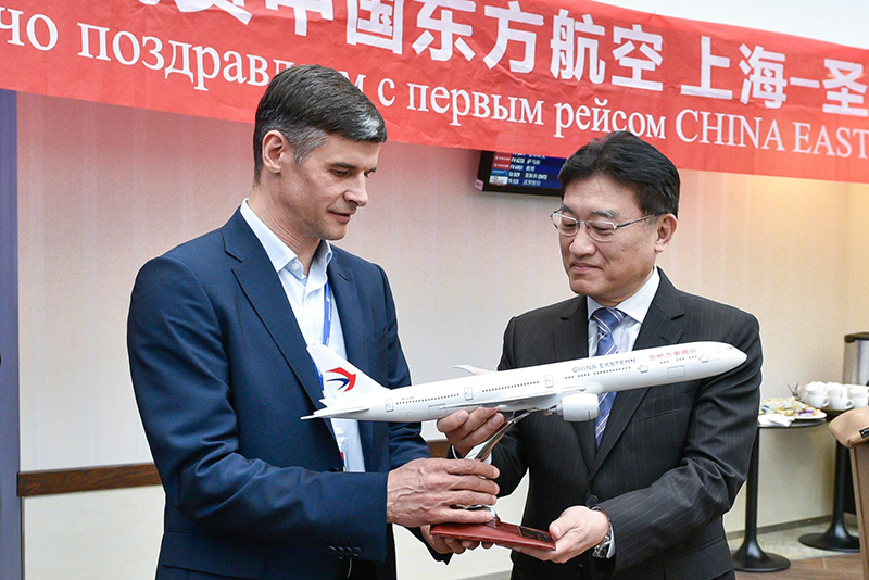China Eastern открывает регулярные рейсы Санкт-Петербург — Шанхай
