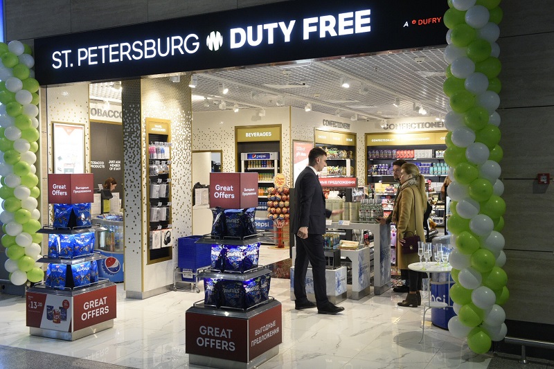 В Пулково открылся Duty Free на прилете