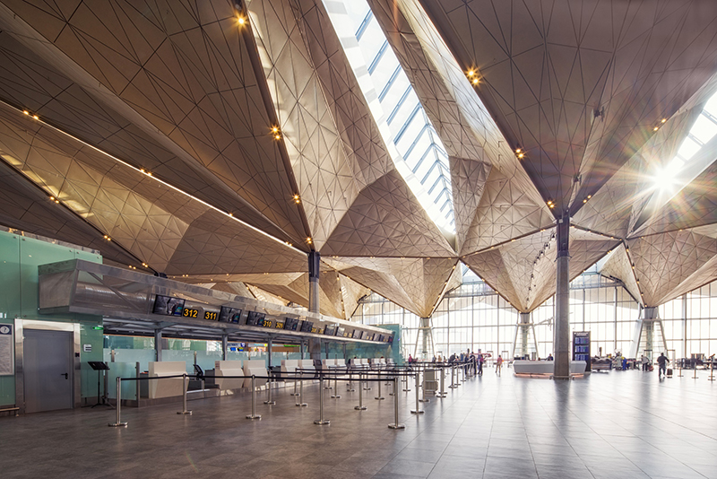 Журнал Entrepreneur назвал дизайн нового терминала Пулково одним из лучших в мире