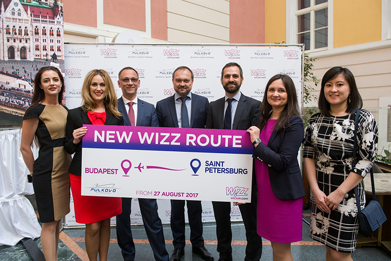 Wizz Air в зимнем сезоне увеличит число рейсов из Пулково до трех в неделю