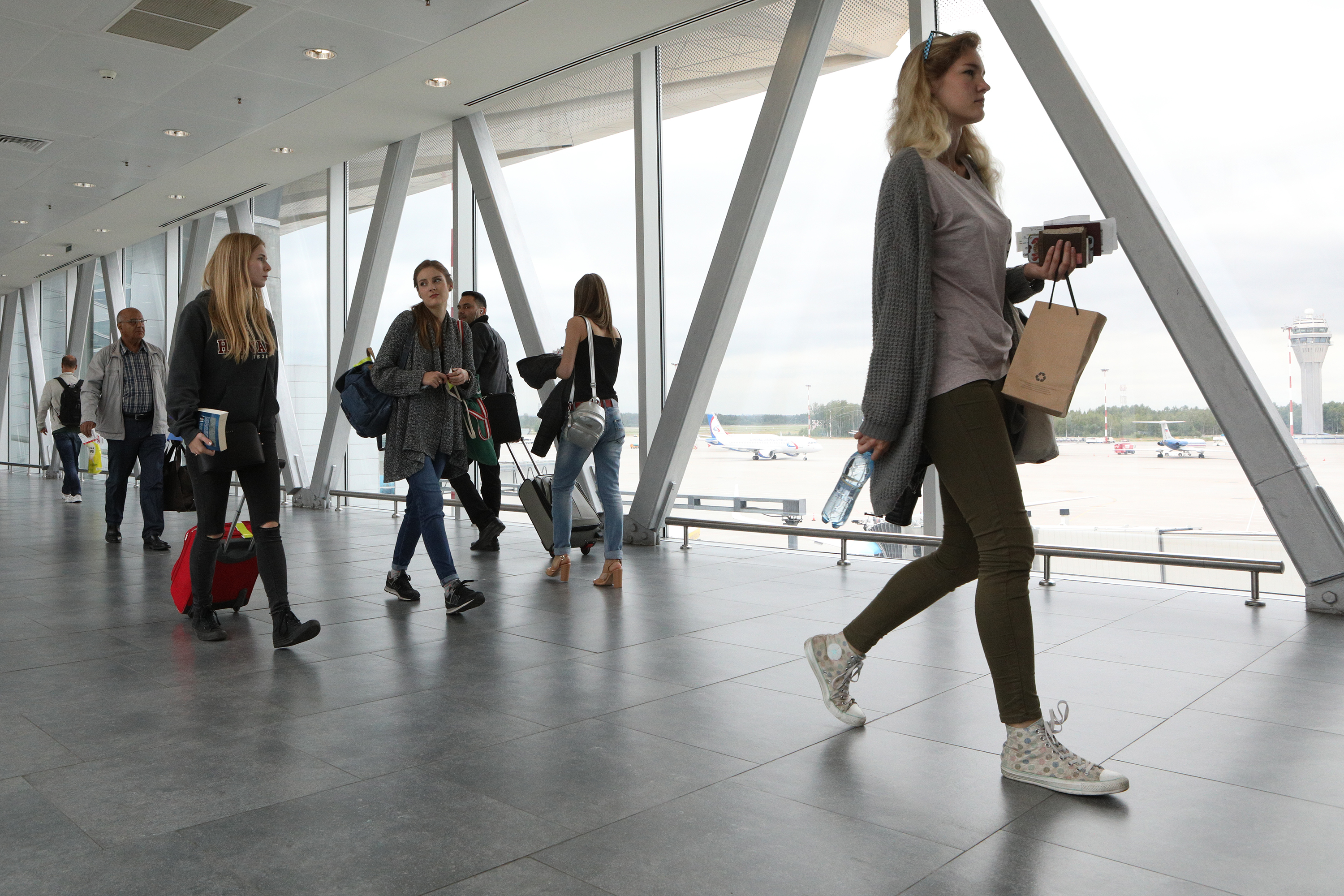 Аэропорт Пулково за 6 месяцев 2018 года увеличил пассажиропоток на 11,3%