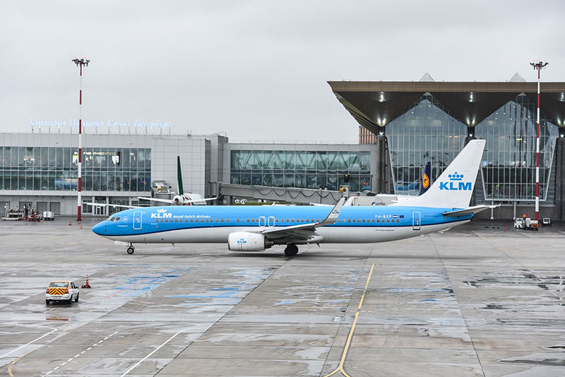 Авиакомпания KLM вдвое увеличит частоту полетов из Пулково
