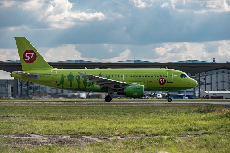 S7 Airlines запустит новые российские и зарубежные рейсы из Пулково