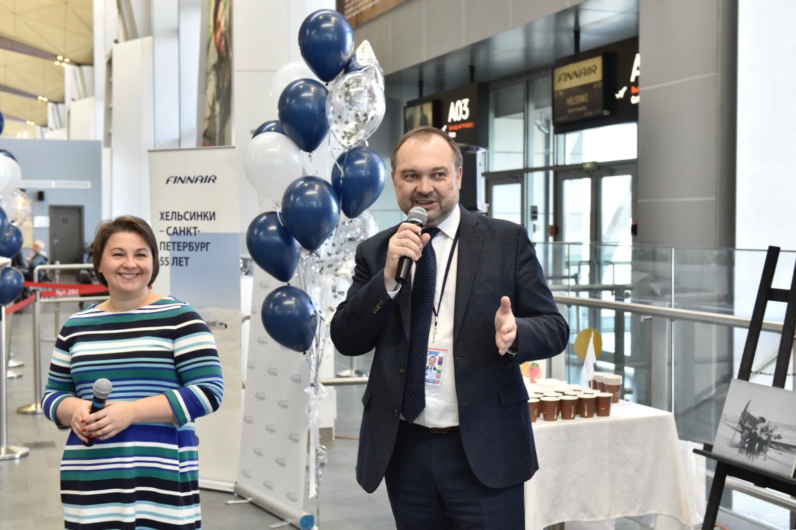 Пулково и Finnair празднуют 55 лет полетов по маршруту Хельсинки — Санкт-Петербург