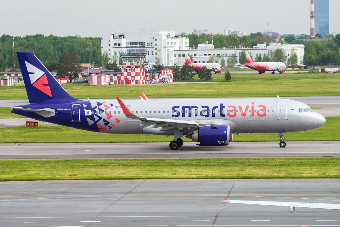 Авиакомпания Smartavia перевезла на рейсе в Пулково 2-миллионного пассажира