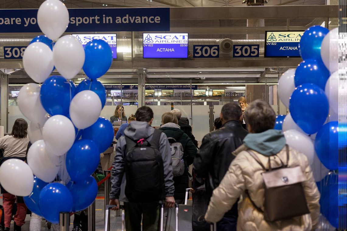 Авиакомпания SCAT Airlines доставит пассажиров из Пулково в более чем 10 зарубежных городов 