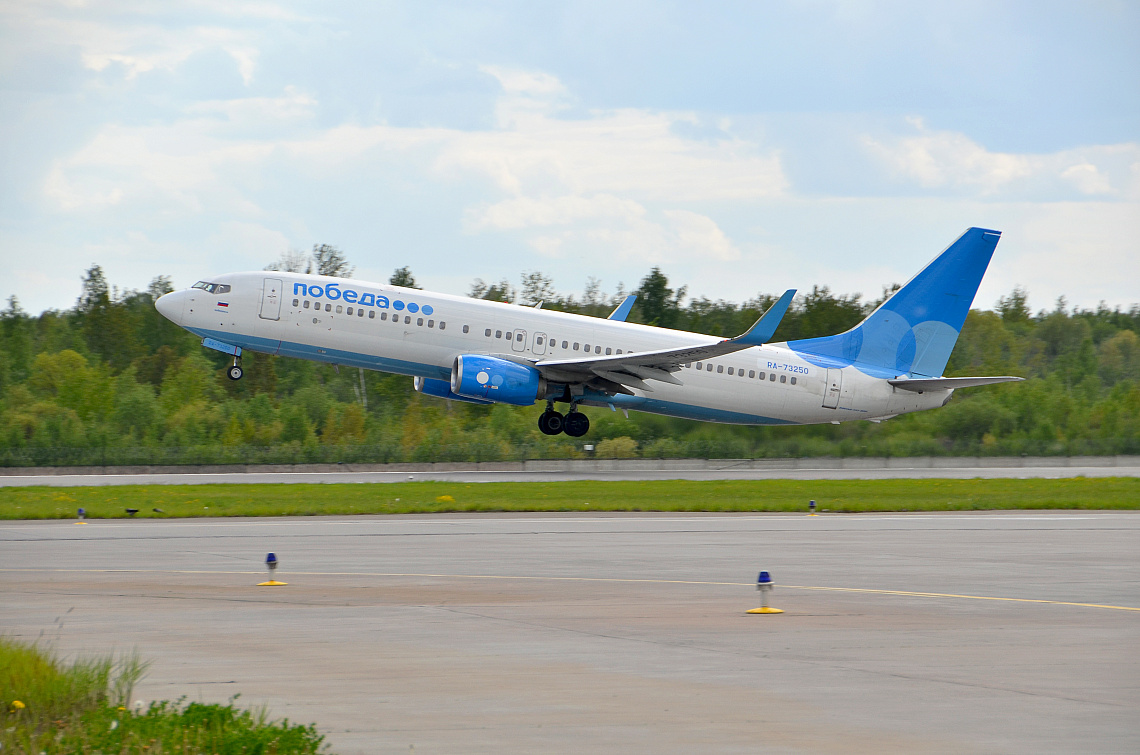 Аэропорт Пулково обслужил первый рейс авиакомпании «Победа» в Минск 