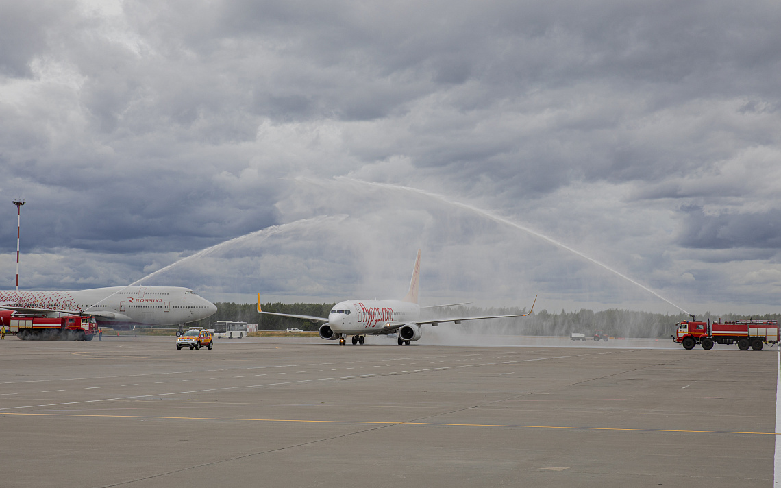 Аэропорт Пулково обслужил первый рейс авиакомпании Pegasus Airlines