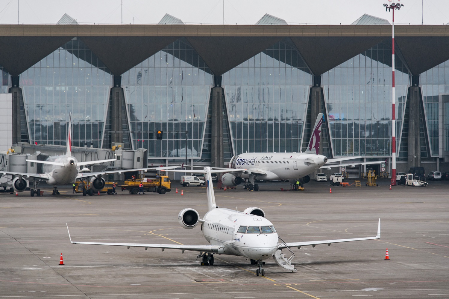 Аэропорт Пулково в январе увеличил пассажиропоток на 14%