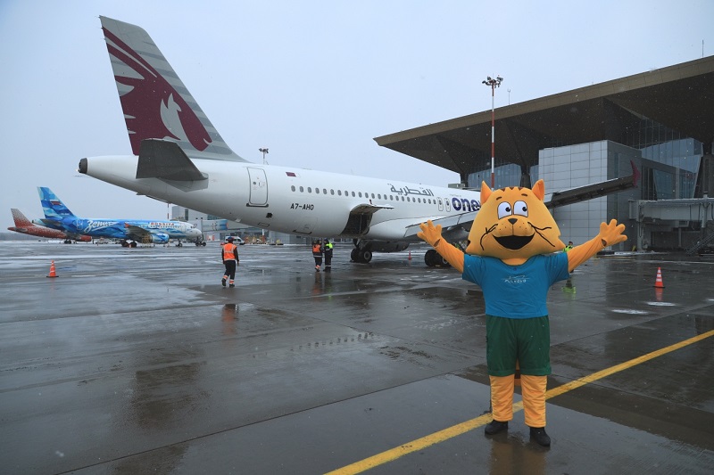 Пулково и Qatar Airways отмечают год полетов между Санкт-Петербургом и Дохой